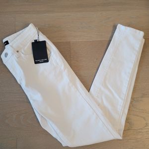Brand New Blanc & Eclare White Skinny Jeans Size 25